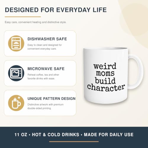 Funny Mom Ceramic Coffee Mug 11 oz - Mother's Day Gift