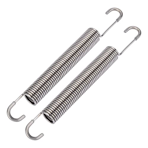 Stainless Steel Recliner Sofa Chair Replacement Spring (2 Pcs) - 6.5 Inch Long