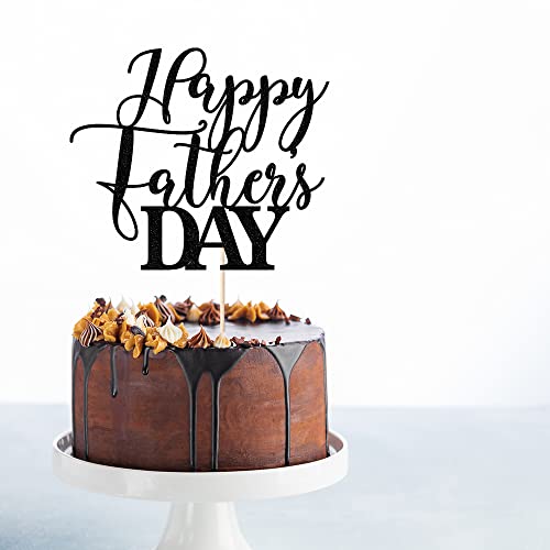 Happy Father's Day Cake Topper - Dad Birthday Decoration