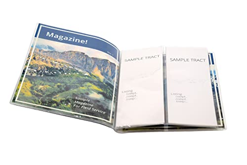 ASVP Shop Vinyl Magazine and Tract Organizer Holder
