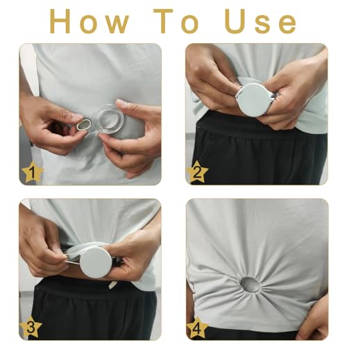 QTRQTR Clear 18-Pack Clothing Cinch Clips for Women - Shirt & Dress Tightening