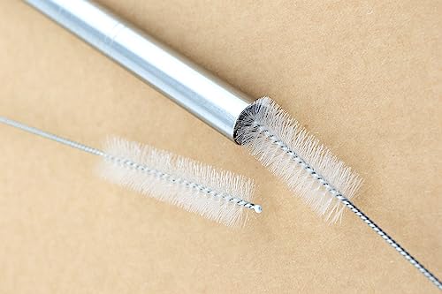 CocoStraw Set of 4 Extra Wide Bubble Tea Straw Cleaning Brushes