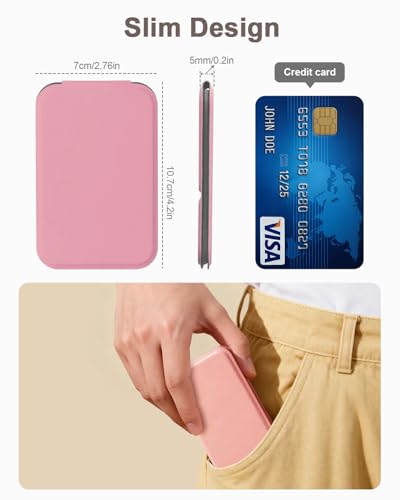 Sylmifoi Pocket Makeup Mirror - Ultra-Thin Portable Travel Mirror