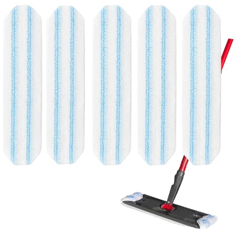 5-Pack Replacement Mop Pads for O-Cedar H2Pro Flat Mop System