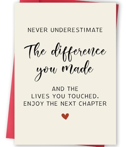 Funny Retirement Card for Colleagues & Boss - 300gsm Farewell Greeting