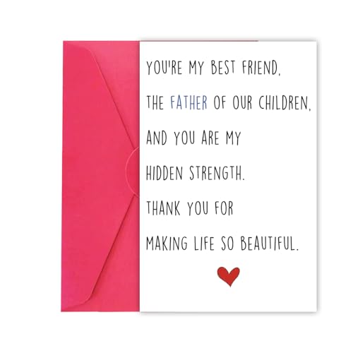 Funny Father's Day Card for Husband and Boyfriend from Wife