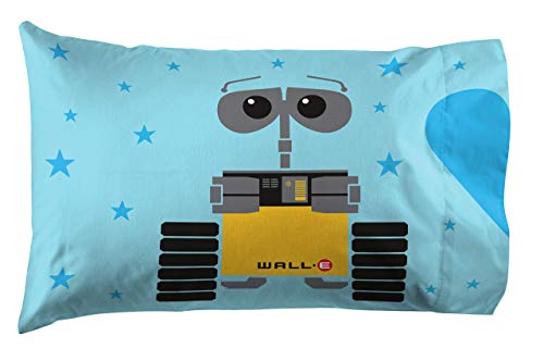 Disney Pixar Wall-E Eve Kids Pillowcase - Reversible Microfiber, 20x30