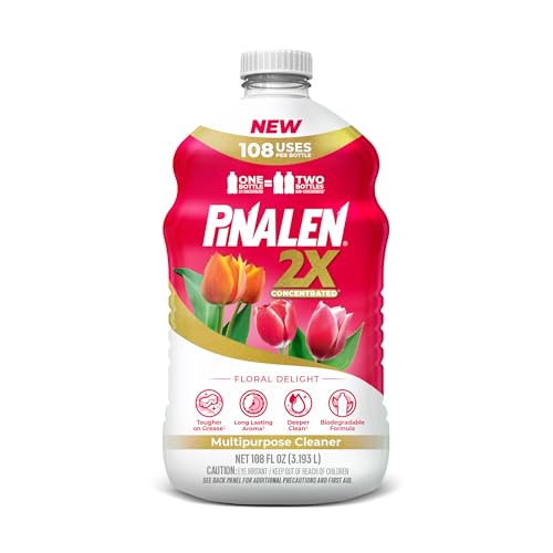 PINALEN 2X Max Aromas Floral Delight Multipurpose Cleaner - 108 fl oz