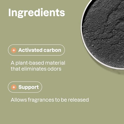 ATTITUDE Air Purifier with Activated Carbon, Lavender, 8oz (Pack of 2)