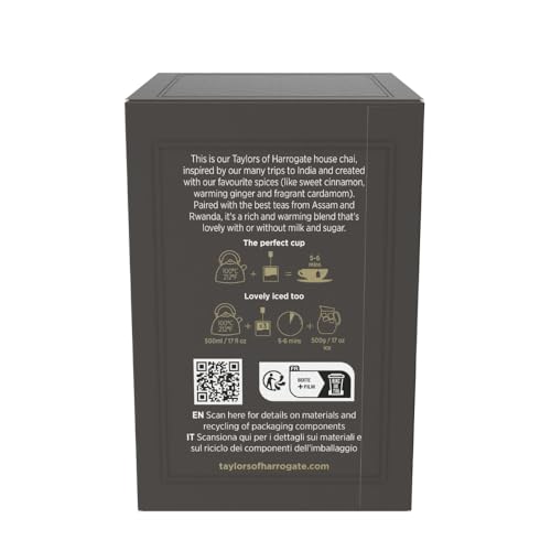 Taylors of Harrogate Classic Chai Black Tea Bags - 20ct