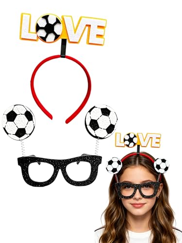 FIFA World Cup Fan Kit - Headband & Glitter Glasses Set