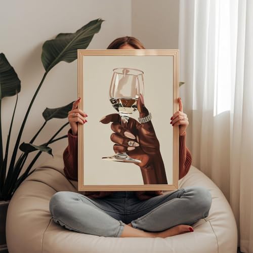 African American Women Poster 12x16in Black Girl Wall Art