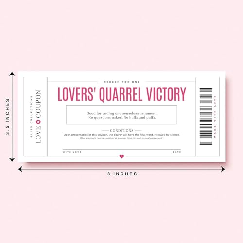 Romantic Love Coupons Gift Set - 15 Unique Cards for Any Occasion