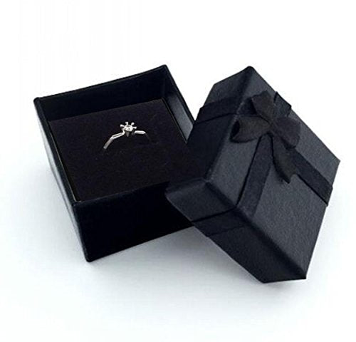 24PCS Cardboard Jewelry Gift Boxes with Inserts for Rings and Earrings