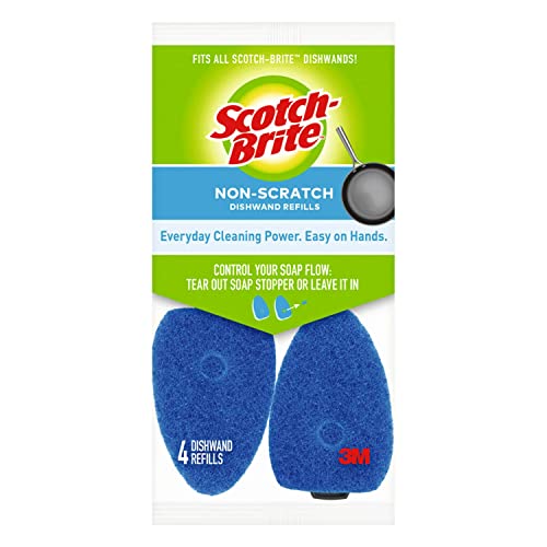 Scotch-Brite Non-Scratch Dishwand Refills - 4 Pack
