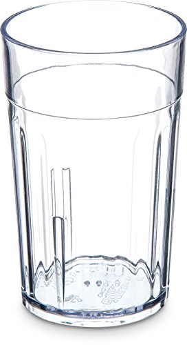 Carlisle Bistro Tumbler - 5.6 oz Clear Plastic for Restaurants