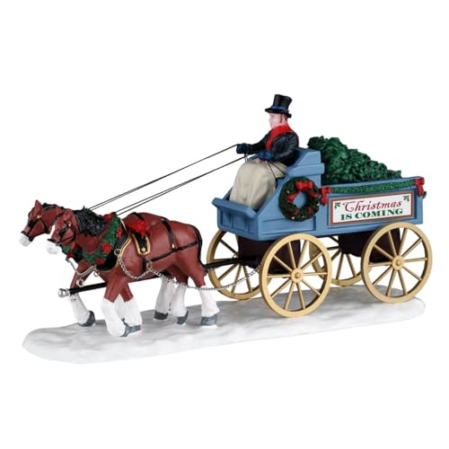 Christmas Table Accent Decor - Lemax Village Holiday Collection #63816