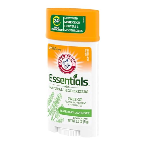 Arm & Hammer Essentials Natural Deodorant, Fresh Scent, 2.5 oz