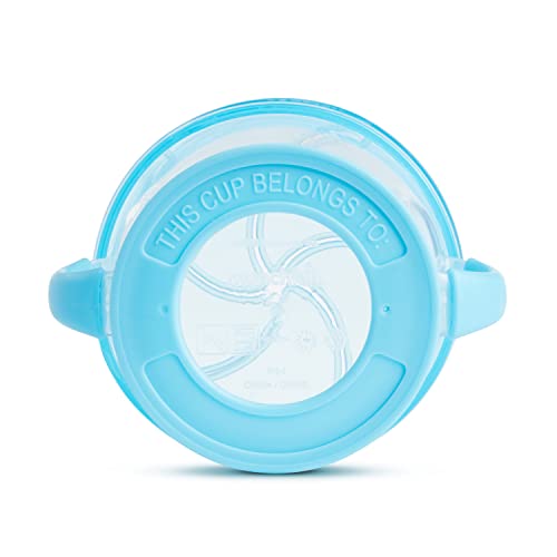 Munchkin Snack Catcher Toddler Snack Cups, No Spill, 2 Count - Blue/Green