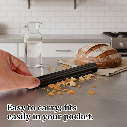 Stainless Steel Table Crumb Sweeper for Servers - Portable Crumber