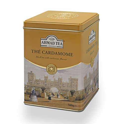 Ahmad Tea Cardamom Black Tea, Loose Leaf, 500g (17.6 oz)
