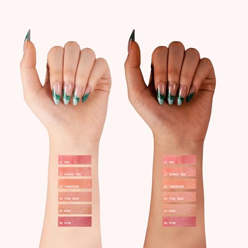 Ruby Kisses Tinted Lip Balm with Coconut Oil & Vitamin E - Red Sheer Color