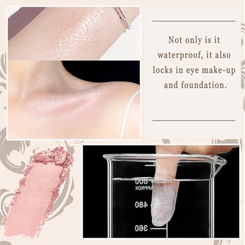DWDiWen Mineral Setting Powder with Brush Oil Control Face Makeup
