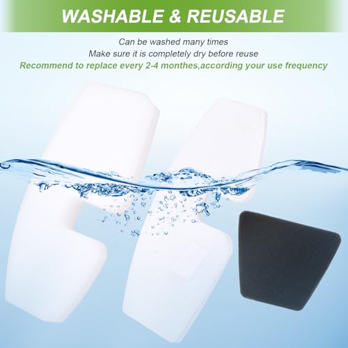 Eureka Flash NES510 Vacuum Replacement Filter Set - 3 Foam, 3 Felt, 3 Post Filters