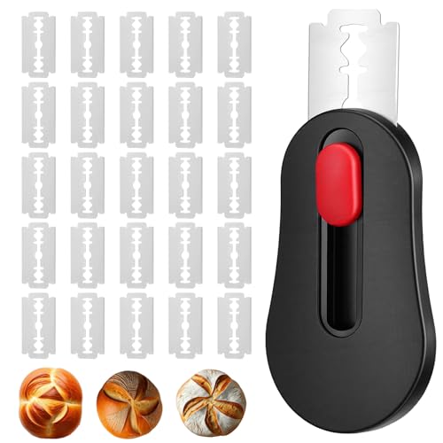 Magnetic Dough Scoring Tool for Sourdough Baking with 25 Blades