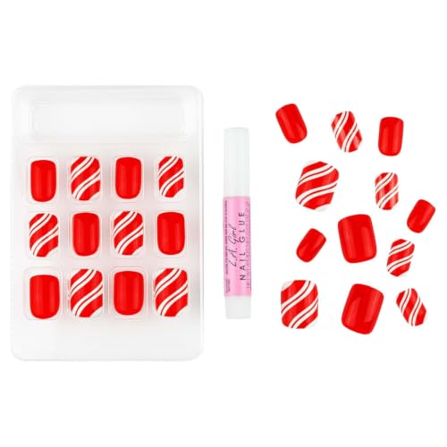 L.A. Girl Oh So Shiny Artificial Nail Tips Kit - Minty Moments