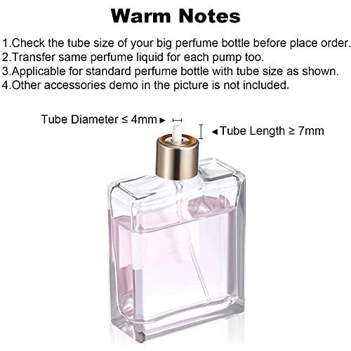 Travel Refillable Perfume Atomizer 5ml Portable Spray Bottles Set