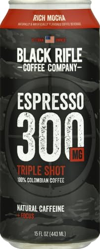 Black Rifle Coffee Company 100% Colombian Espresso Roast, 15oz (Pack of 3)