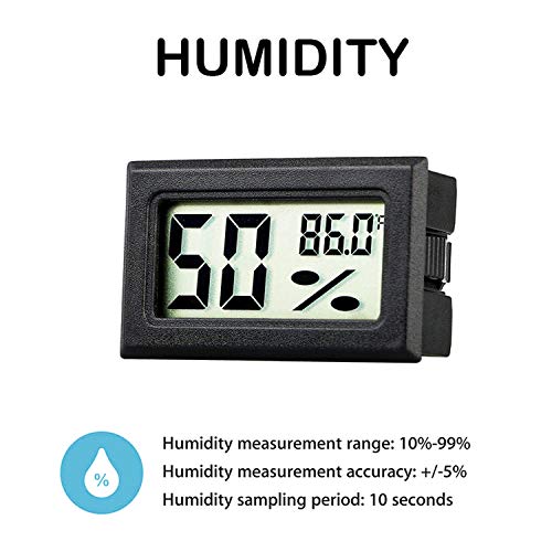 Digital Mini Thermometer Hygrometer for Indoor Temperature & Humidity