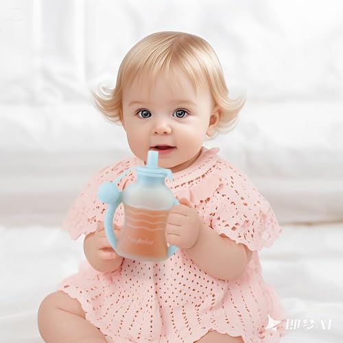 PandaEar Silicone Baby Food Pouches Set - 3 Pack, 4oz, BPA-Free