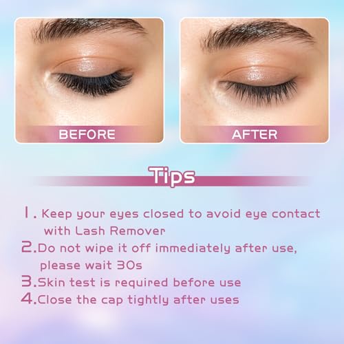 Gekinye Lash Glue Remover 5ml - Gentle DIY Cluster Eyelash Remover