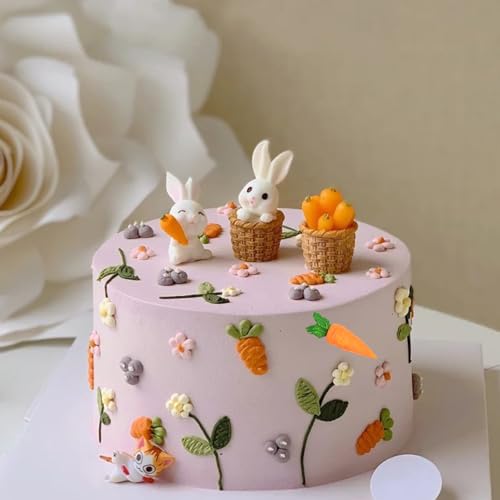 MINFEIDMS Carrot Easter Silicone Mold for Cake Decorating and Candy