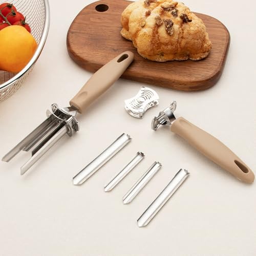 Adjustable Stainless Steel Apple Corer Tool for Fruits & Vegetables