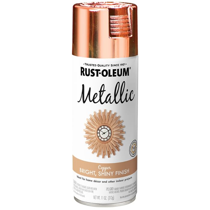 Rust-Oleum Metallic Copper Spray Paint - 11 Oz for Decorative Finishes