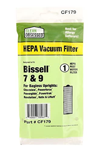 Clean Obsessed HEPA Vacuum Filter for Bissell Style 7, 9 & 16 Uprights