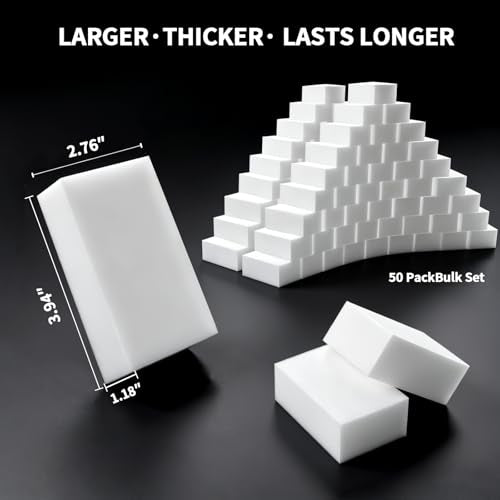 StainEnder Extra Thick Melamine Foam Sponges - 10 Pack