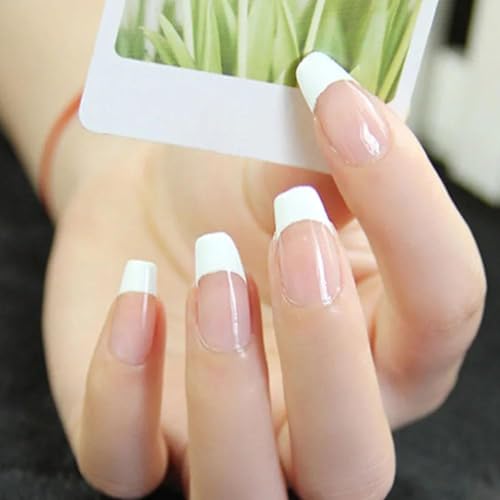 French Manicure Nail Guide Stickers - 240 Pcs Self-Adhesive Moon Strips