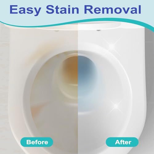 Gnvop Toilet Pumice Stone Cleaner Set with Long Handle - 4 Pack