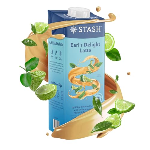STASH Earl's Delight Latte - Dairy Free Black Tea Concentrate - 32 fl oz
