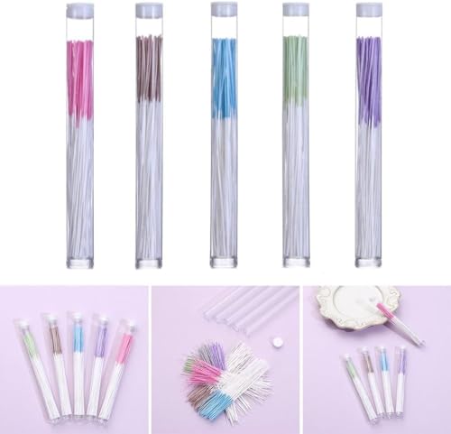 Pink Ear Hole Cleaner Floss - 60 Pcs Disposable Piercing Aftercare Line