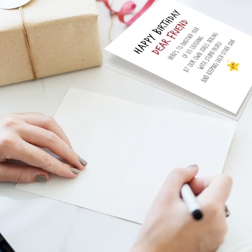 Funny Birthday Card for Best Friend - Laugh-Out-Loud Humor