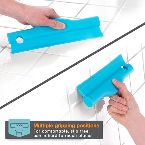 Polder Swipe Squeegee - Turquoise Shower & Window Cleaner