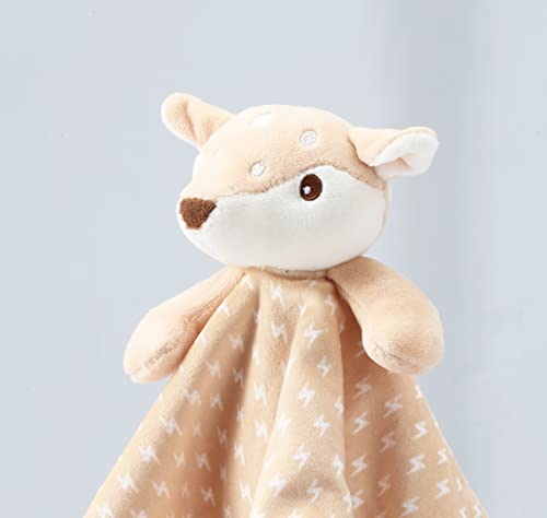 CREVENT Cozy Plush Baby Security Blanket for Boys & Girls