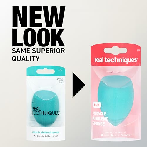 Real Techniques Miracle Airblend Foundation Sponge for Matte Finish
