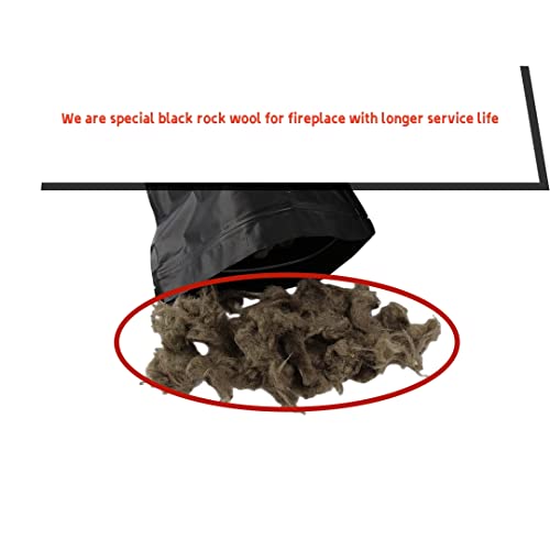 Americangaslogs High Temperature Rock Wool Gas Logs - 6oz Bag