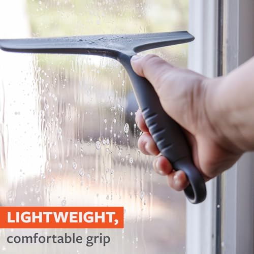 Full Circle Clean Ocean Squeegee - Gray Sustainable Shower & Window Tool